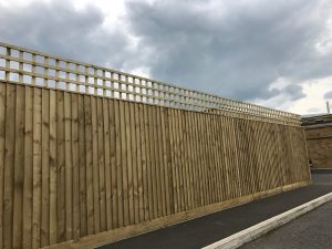 We built our company on this product. It can be installed up to 2M high and our price always includes capping rails. We offer fences from 3ft to 6ft 6" high. We can build matching gates in closed board too.